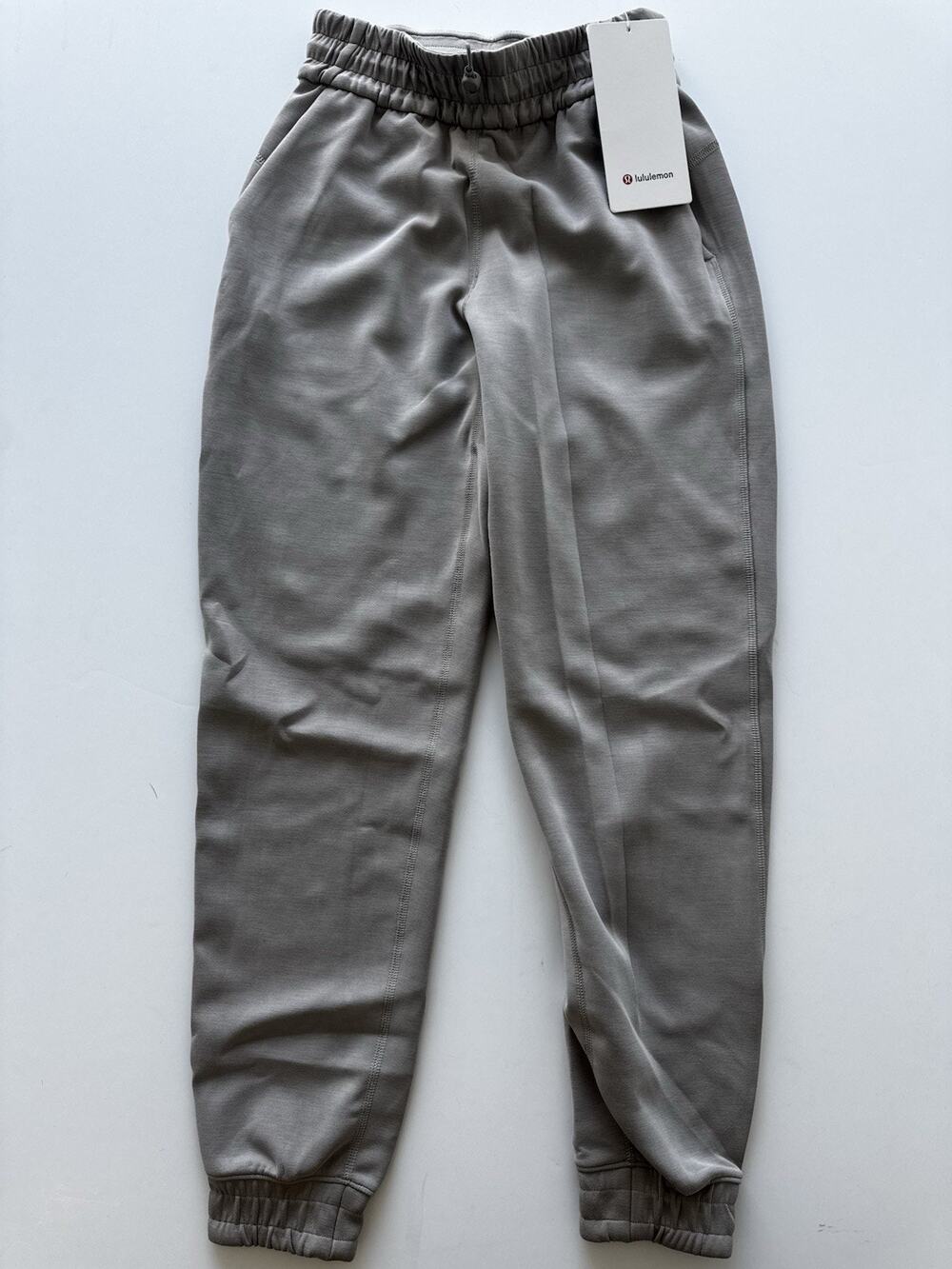NWT Lululemon Size 0 Brushed Softstreme HR High Rise Jogger Pant RVSN Riverstone